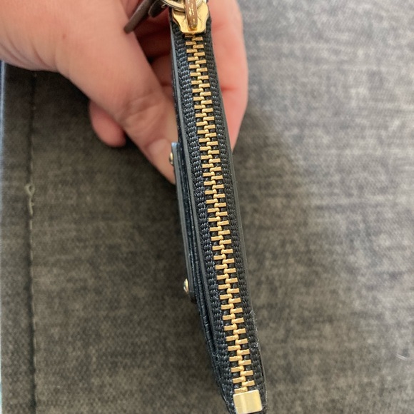 Like New Kate Spade Black Zipper Mini-wallet. - Picture 4 of 6